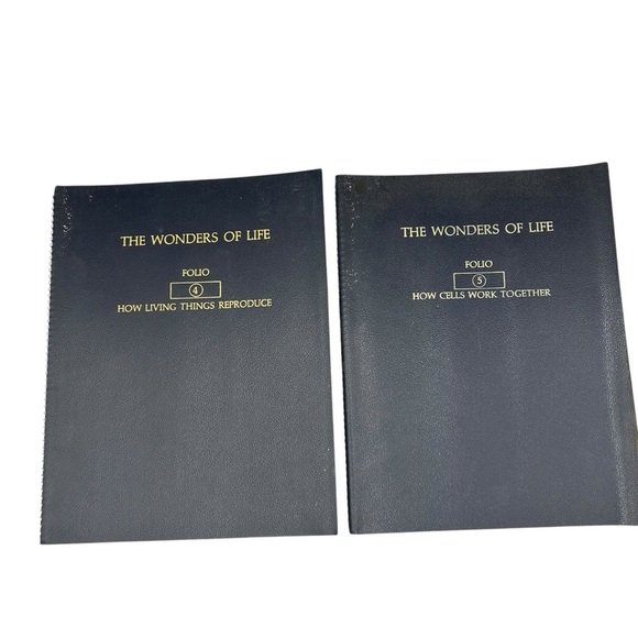 1964 VINTAGE THE WONDER OF LIFE FOLIO 12 BOOKS AND MEADE MICROSCOPE BOOK - Picture 6 of 16